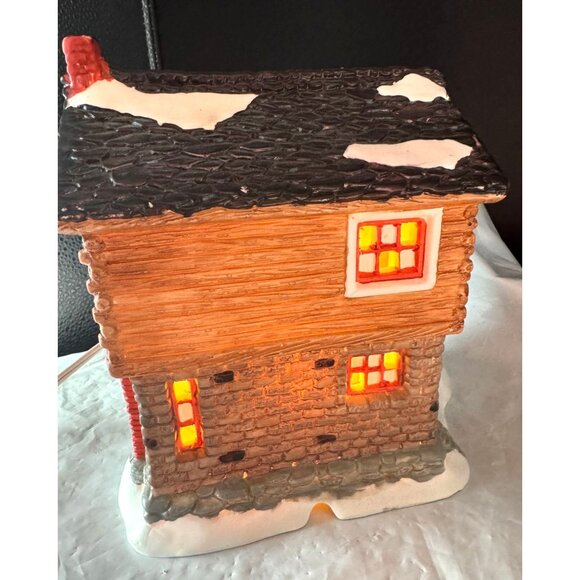 Christmas Valley Original Collector Series Light-Up Ceramic House - Picture 5 of 12